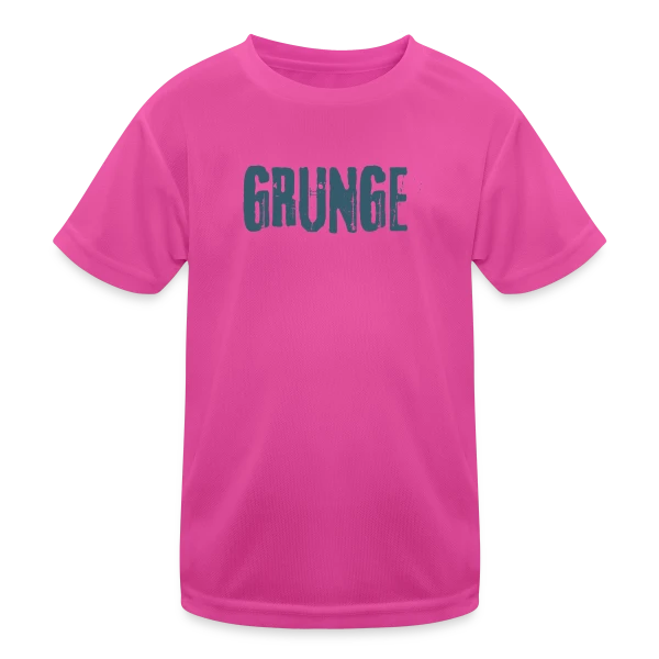 Grunge Teinte Vintage sur T-shirt sport Enfant