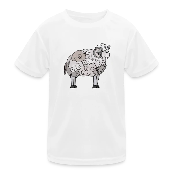 L'Énigme 2074 sur T-shirt sport Enfant