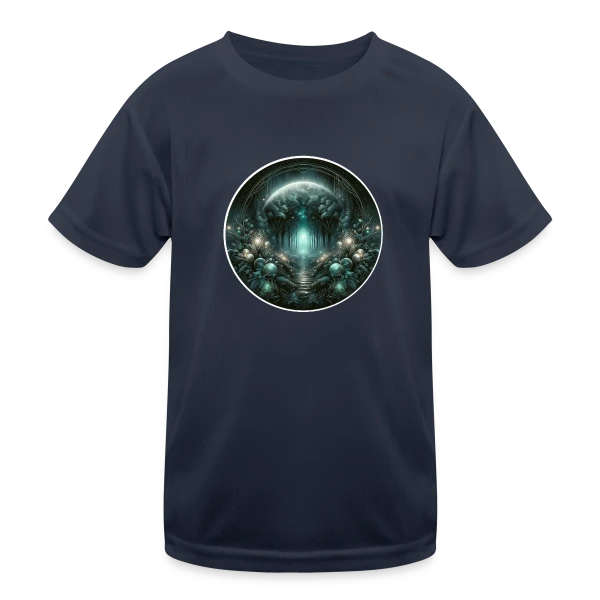Forêt Mystique Enchantée sur T-shirt sport Enfant