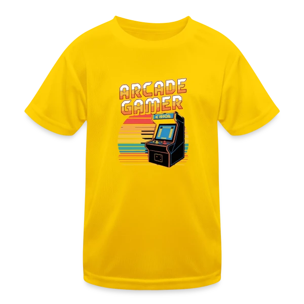 L'Esprit Arcade Gamer sur T-shirt sport Enfant