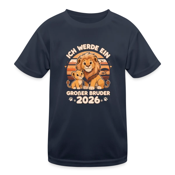 Motif Abstrait Flou sur T-shirt sport Enfant