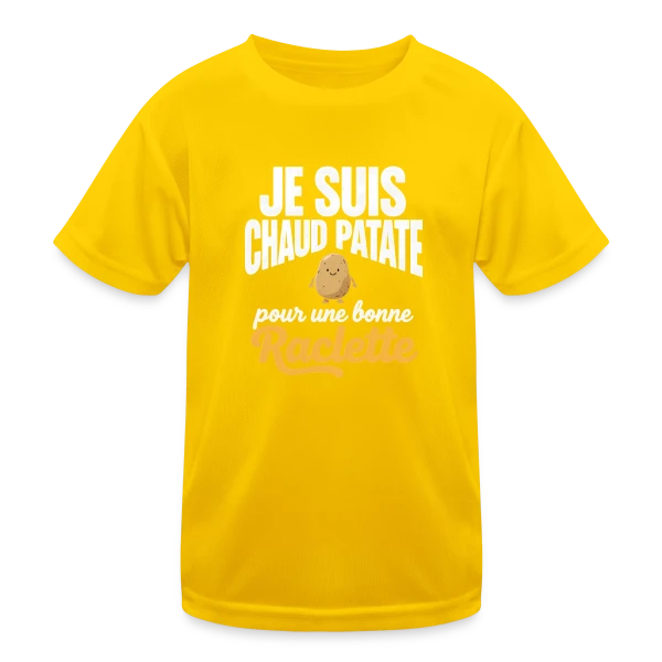 Illustration Géométrique Moderne sur T-shirt sport Enfant