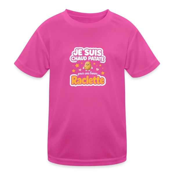 Design Minimaliste Élégant sur T-shirt sport Enfant