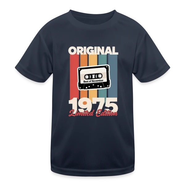 Design Minimaliste Épuré sur T-shirt sport Enfant