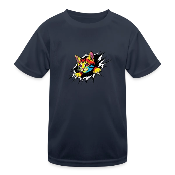 Pop Art Comic - Effet Larme Original sur T-shirt sport Enfant