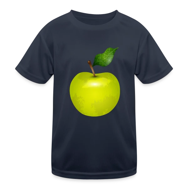 Pomme Verte Éclatante sur T-shirt sport Enfant