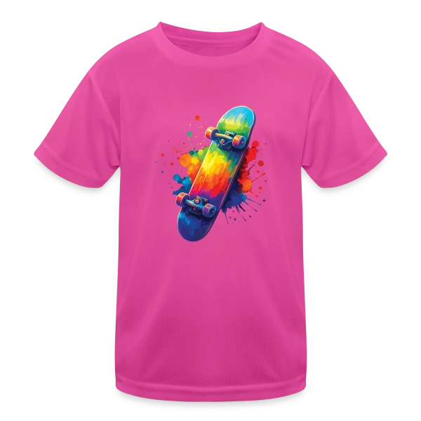 Maître du Skate sur T-shirt sport Enfant