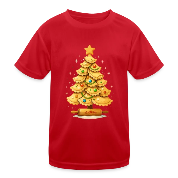 Amour des Pierogis sur T-shirt sport Enfant