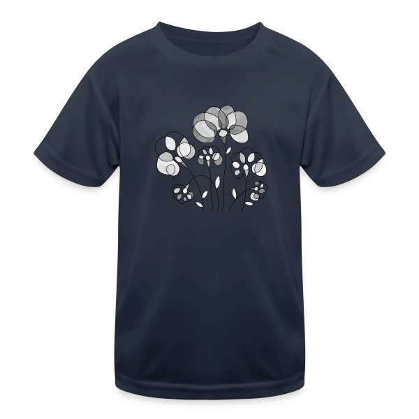 Art Digital Abstrait 3515 sur T-shirt sport Enfant