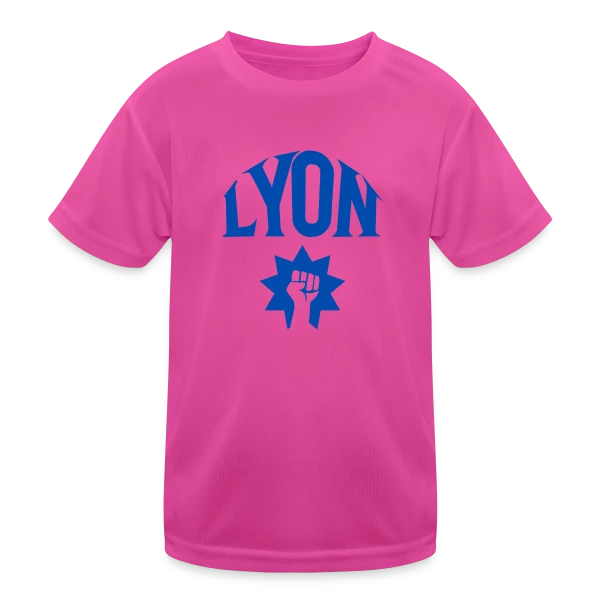 Lyon Force Citoyenne sur T-shirt sport Enfant
