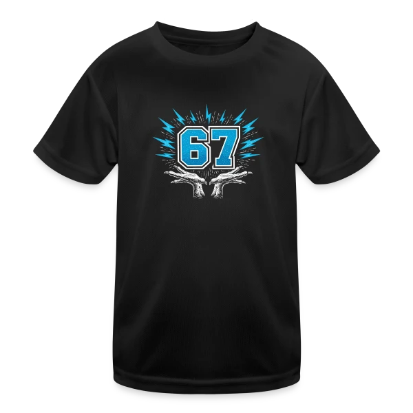 Connexion Numérique sur T-shirt sport Enfant