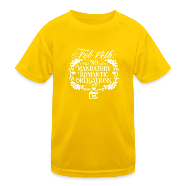 Douce Romance sur T-shirt sport Enfant