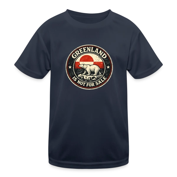 Mystère Abstrait sur T-shirt sport Enfant