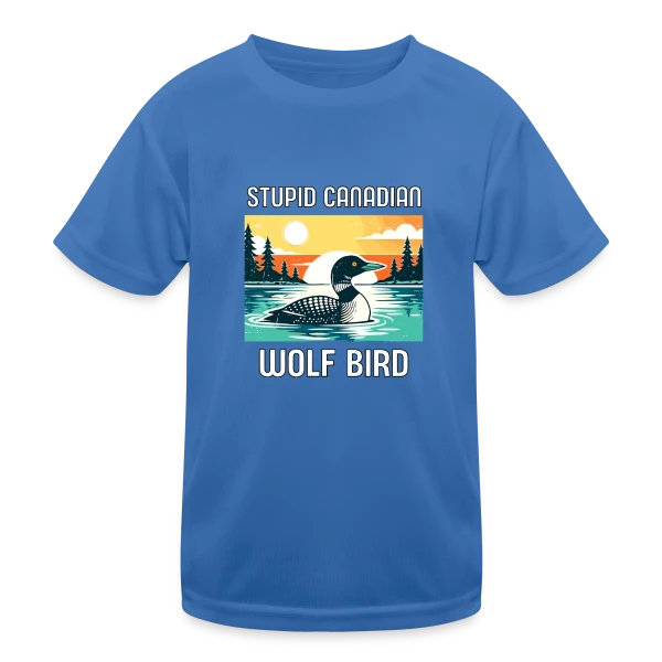Plongeon Canadien Rétro sur T-shirt sport Enfant