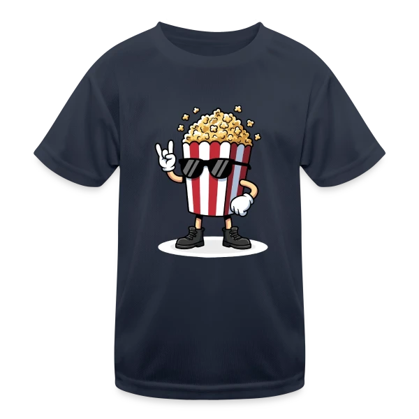 Motif Géométrique Contemporain sur T-shirt sport Enfant