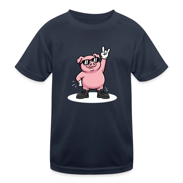 Pulse Énergétique sur T-shirt sport Enfant