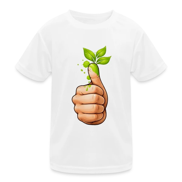 Le Pouce Vert sur T-shirt sport Enfant