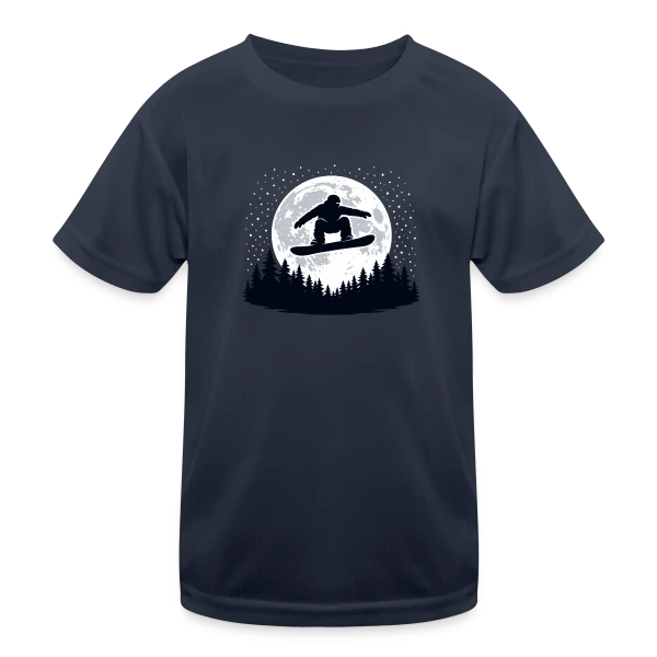 Rythmes Graphiques Uniques sur T-shirt sport Enfant