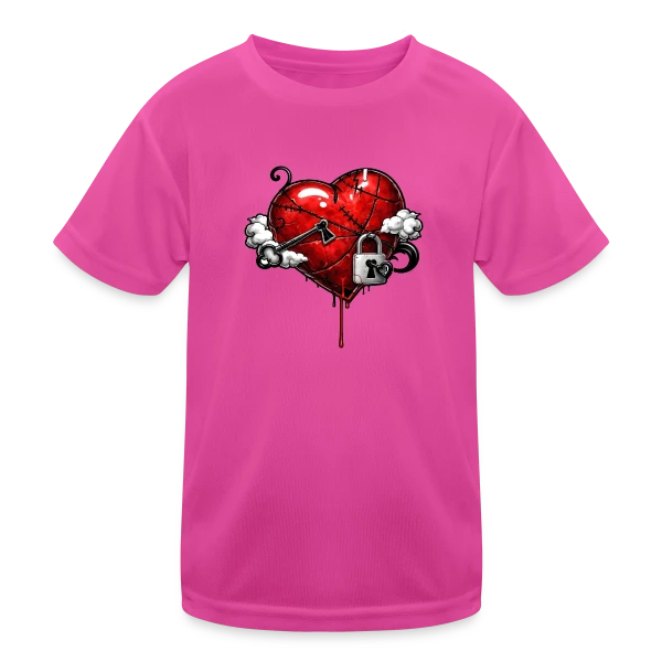 Cœur Résilient sur T-shirt sport Enfant