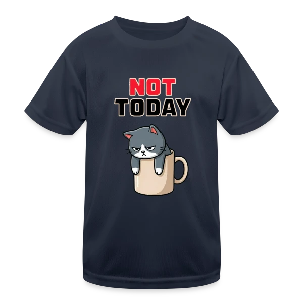 Aujourd'hui, Non. sur T-shirt sport Enfant