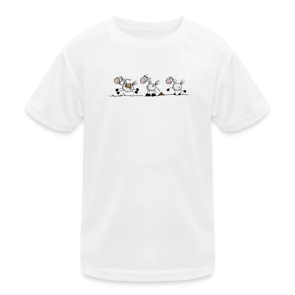 Poney Farceur sur T-shirt sport Enfant