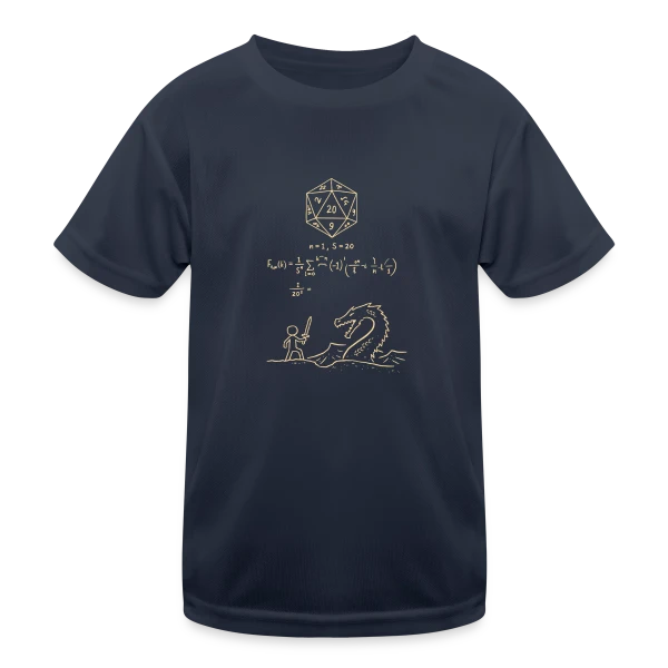 S-20_2 - Design Minimaliste Geek sur T-shirt sport Enfant