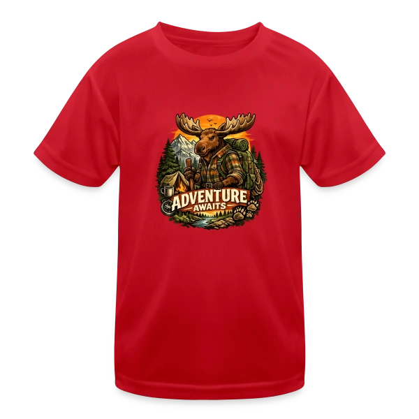 Élan Randonneur Aventure sur T-shirt sport Enfant