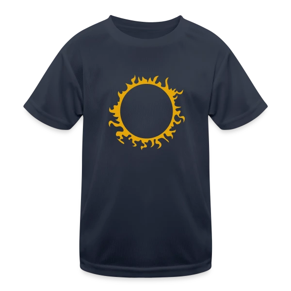 Le Motif de Dos de Kyo sur T-shirt sport Enfant