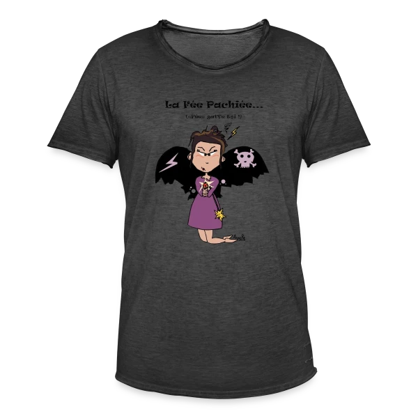 Fée Sans Chichis sur T-shirt vintage Homme