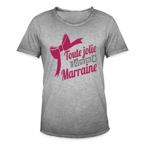 Ma Marraine Adorée, Toujours Jolie sur T-shirt vintage Homme