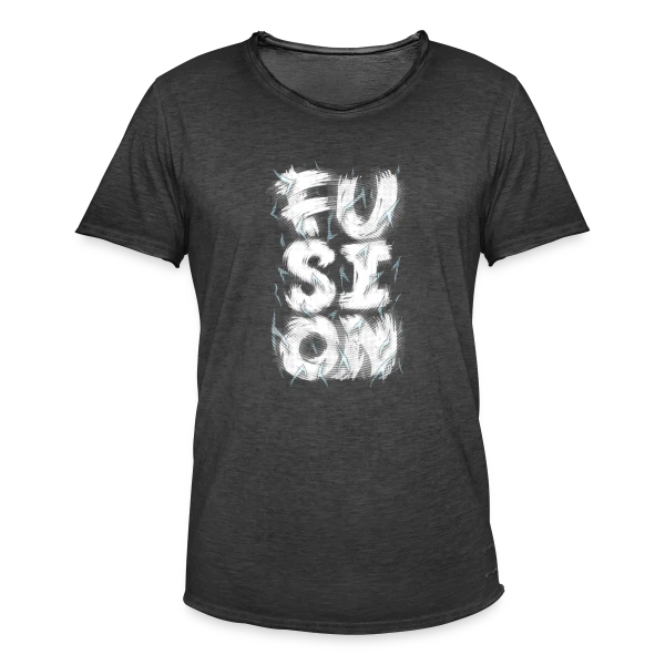 Explosion Fusion sur T-shirt vintage Homme