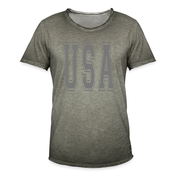 Fierté Américaine: Équipe USA sur T-shirt vintage Homme
