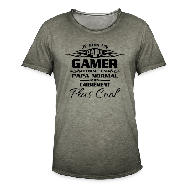 Gamer Pro Esport sur T-shirt vintage Homme