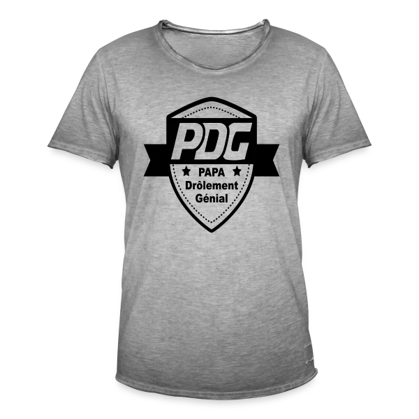 PDG : Le Boss au Sommet sur T-shirt vintage Homme