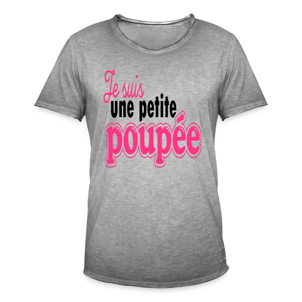 Ma Petite Poupée sur T-shirt vintage Homme