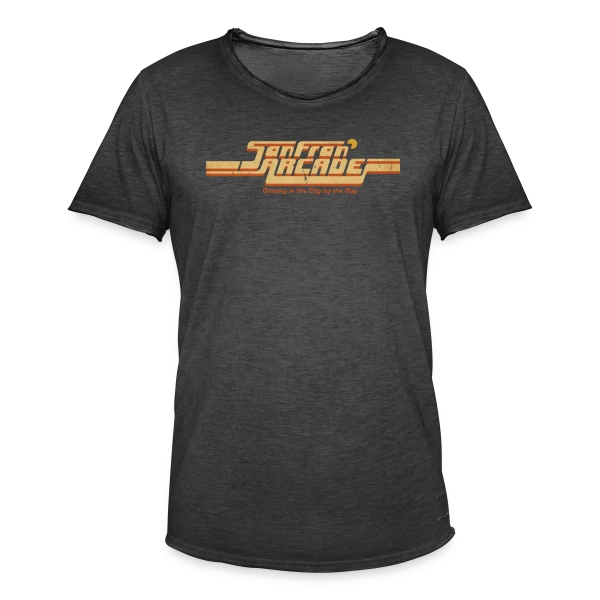 Arcade Rétro de San Francisco sur T-shirt vintage Homme