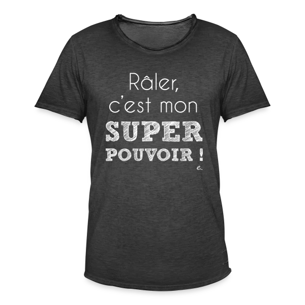 Mon Super Pouvoir : Révélez Votre Force Intérieure sur T-shirt vintage Homme