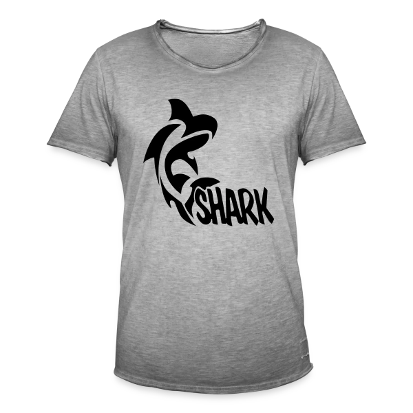 Requin Majestueux des Océans sur T-shirt vintage Homme
