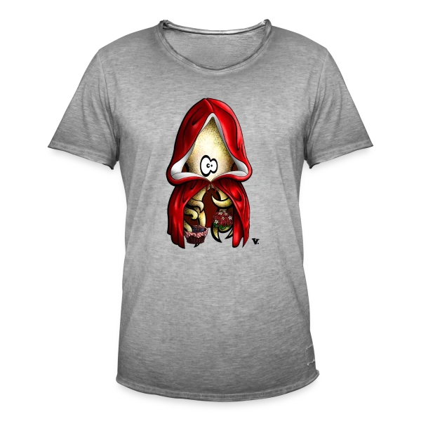 Le Petit Chaperon Poulpe sur T-shirt vintage Homme