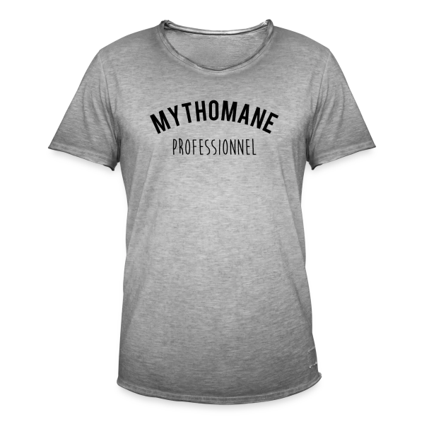 Maître Mythomane sur T-shirt vintage Homme
