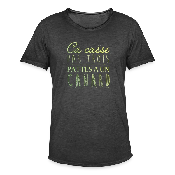 Ça Casse Pas Trois Pattes sur T-shirt vintage Homme