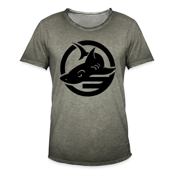 Requin Mystère des Abysses sur T-shirt vintage Homme