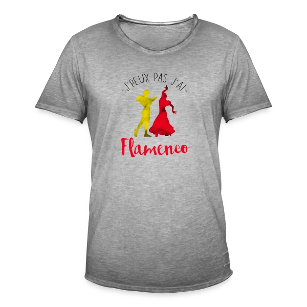 J'peux pas j'ai Flamenco sur T-shirt vintage Homme