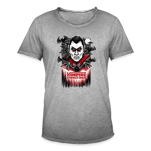 Le Retour du Vampire V2 sur T-shirt vintage Homme