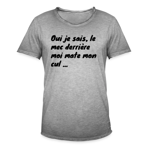 Regard Indiscret sur T-shirt vintage Homme