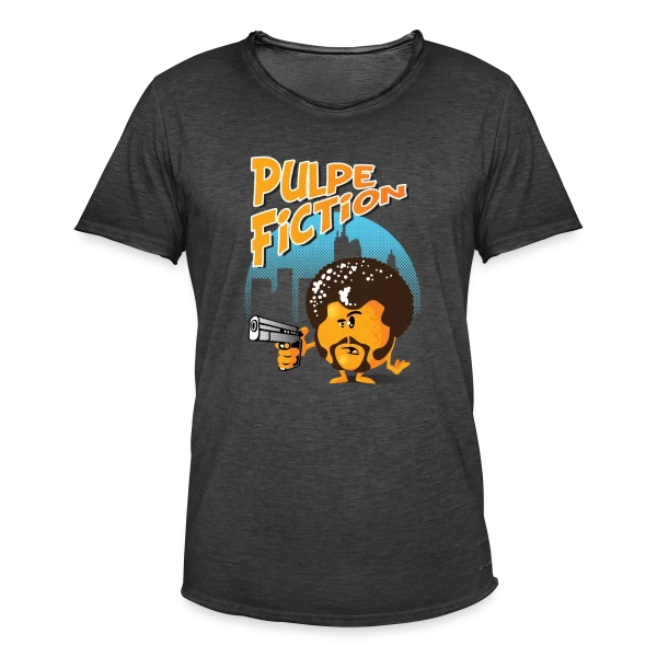 Pulp Fiction Réinterprété : L'Hommage Culte sur T-shirt vintage Homme