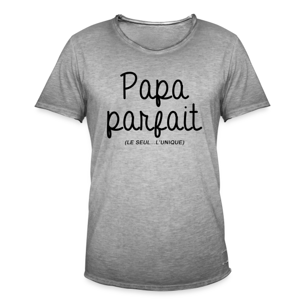 Papa Parfait sur T-shirt vintage Homme