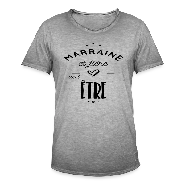 Marraine Fière sur T-shirt vintage Homme