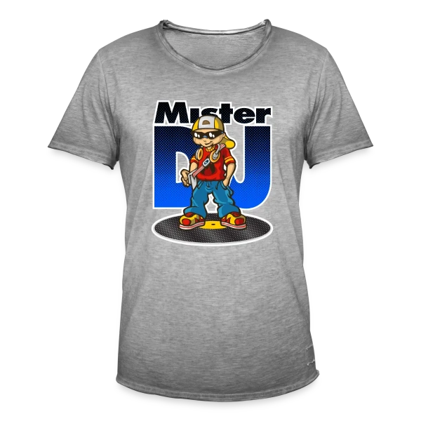 Mister DJ sur T-shirt vintage Homme