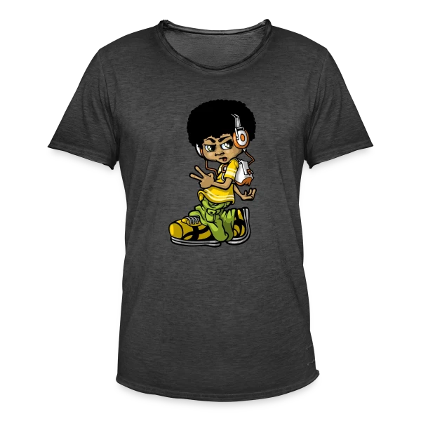 B-boy Hip Hop Vintage sur T-shirt vintage Homme